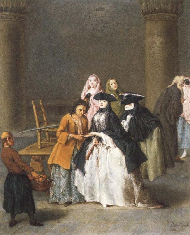 Pietro Longhi A Fortune Teller at Venice china oil painting image